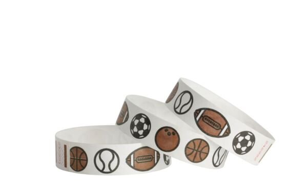 Tyvek® Wristbands -- Sports - Brown